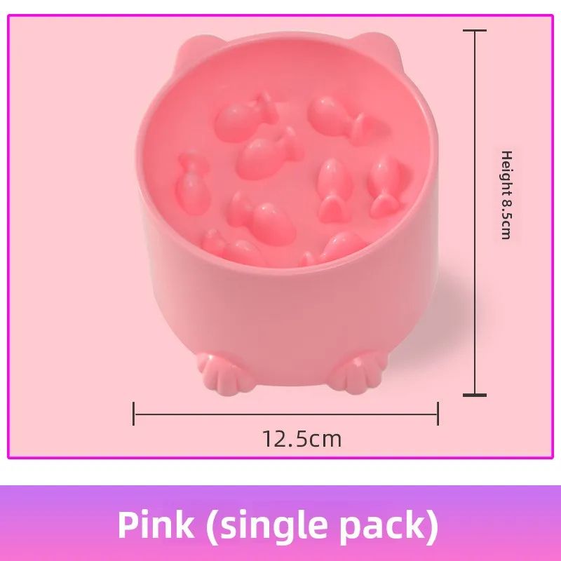 AntiChoking Slow Feeder Bowl For Cats Small Dogs NeckProtective Puzzle Feeding Dish For Healthy E 8
