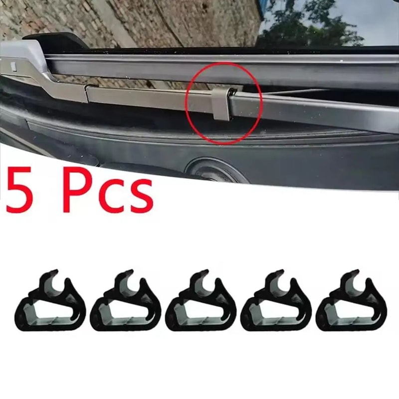 5 Pcs Windshield Washer Spray Hose Buckle Clips Front Wiper Arm Pipe Fasteners For Peugeot 30085008 0