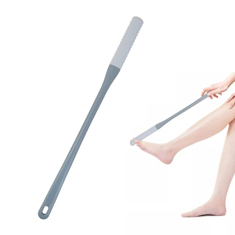 Long Handle Toe Cleaning Brush Silicone Foot Scrubber For Shower BetweenToes Cleaner For Seniors A 9