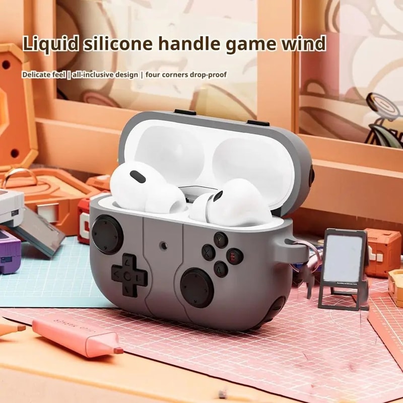 3D Game Player AirPods Pro 3 Case Funny Soft Silicone Protective Cover For AirPods Pro 3rd Generat 2