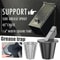 Large Capacity BBQ Grease Bucket With Trap Funnel Drip Catcher Pail With Disposable Foil Liners Fo 5