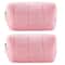 Cute Plush Makeup Bag Preppy Zipper Cosmetic Pencil Pouch Travel Toiletry Organizer For Teens 0