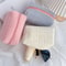 Cute Plush Makeup Bag Preppy Zipper Cosmetic Pencil Pouch Travel Toiletry Organizer For Teens 1