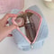 Cute Plush Makeup Bag Preppy Zipper Cosmetic Pencil Pouch Travel Toiletry Organizer For Teens 4
