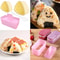 3 Pcs Onigiri Rice Ball Mold Set Triangle Sushi Musubi Press Maker For Bento Lunches 1