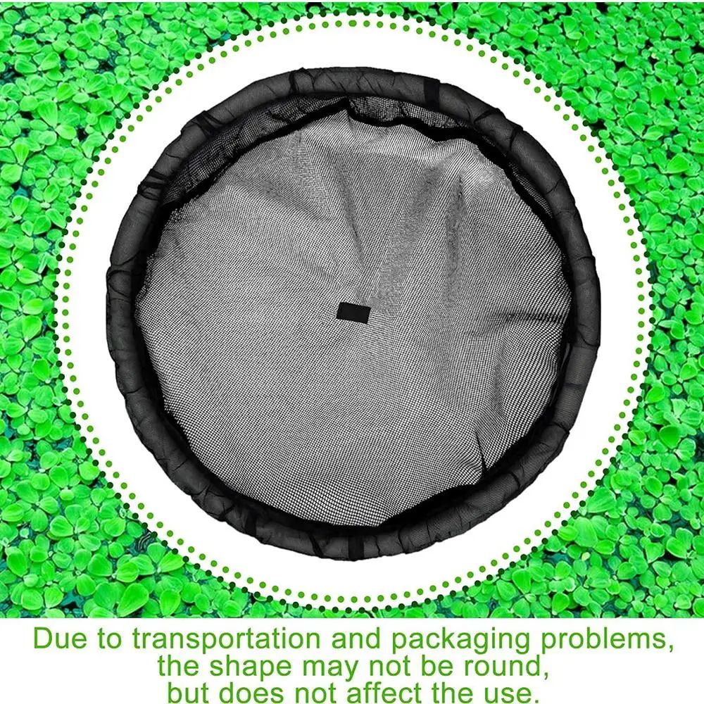 Floating Pond Plant Protector Ring Fine Mesh Fish Barrier Corral For Water Lilies Aquatic Plants 2