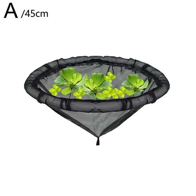 Floating Pond Plant Protector Ring Fine Mesh Fish Barrier Corral For Water Lilies Aquatic Plants 6
