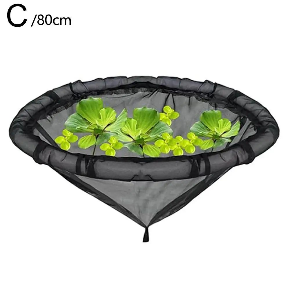 Floating Pond Plant Protector Ring Fine Mesh Fish Barrier Corral For Water Lilies Aquatic Plants 8