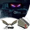 USB LED Demon Eyes Car Light Display Dynamic Devil Eye Window Sign For Trucks Cars FrontRear Wind 1