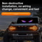 USB LED Demon Eyes Car Light Display Dynamic Devil Eye Window Sign For Trucks Cars FrontRear Wind 3