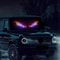 USB LED Demon Eyes Car Light Display Dynamic Devil Eye Window Sign For Trucks Cars FrontRear Wind 5