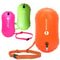 Inflatable Swim Buoy Dry Bag Waterproof Waist Belt Float For Open Water Swimming Kayaking Snorkel 0