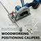 Adjustable Circular Saw Cutting Guide Rail Precision Positioning Caliper Tool For Accurate Wood Cu 3