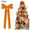 12 Pcs Pink Velvet Christmas Tree Bows Large Rustic Ribbon Ornaments For Tree Wreaths And Garland 13
