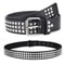 Y2K Gothic Studded Waist Belt With Rock N Roll Buckle Punk Rivet Cowboy Cowgirl Belt For Women Me 0