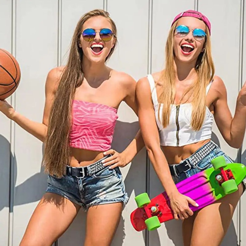 Y2K Gothic Studded Waist Belt With Rock N Roll Buckle Punk Rivet Cowboy Cowgirl Belt For Women Me 4