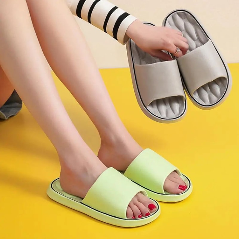 QuickDry Lightweight AntiSlip Shower Slippers For Men Women Bathroom Bath Sandals For Gym Spa Po 2