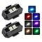 2 Pcs Mini 7Color LED Strobe Safety Lights AntiCollision Flashing Beacons For Drone Motorcycle Ai 0
