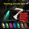 2 Pcs Mini 7Color LED Strobe Safety Lights AntiCollision Flashing Beacons For Drone Motorcycle Ai 5