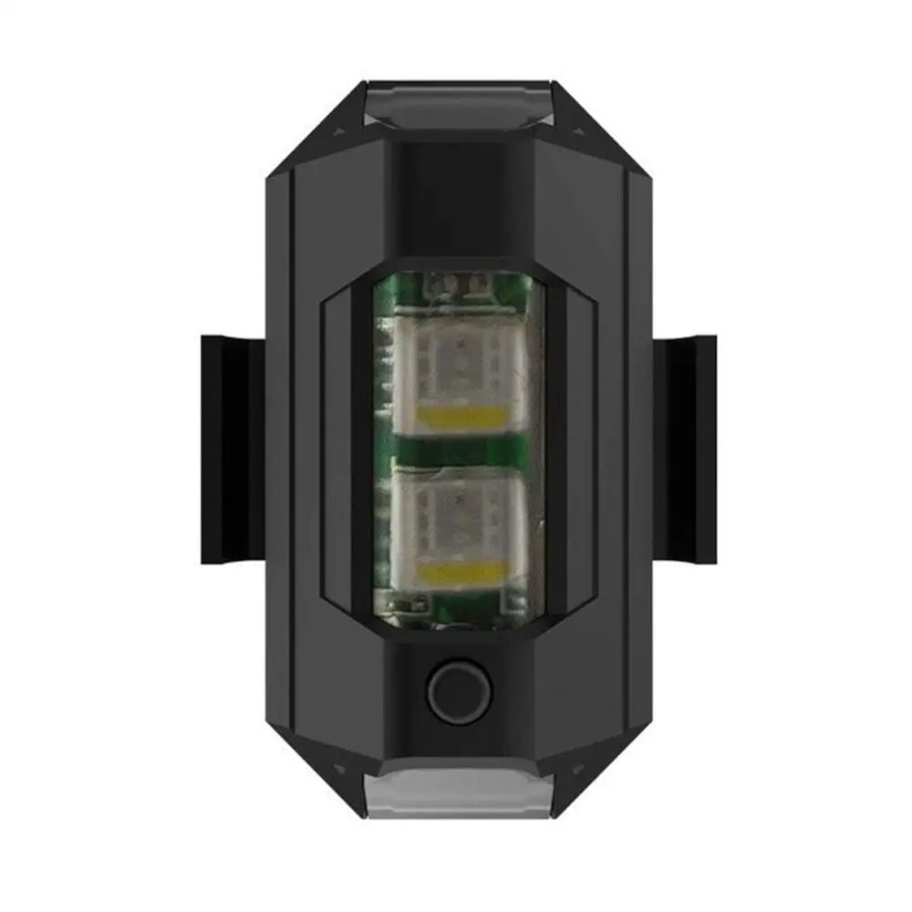2 Pcs Mini 7Color LED Strobe Safety Lights AntiCollision Flashing Beacons For Drone Motorcycle Ai 6