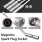 38 Inches Drive Magnetic Swivel Spark Plug Socket Set 14mm16mm 12Point Universal Joint Plug Remova 4