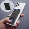 Portable Silicone Phone Wallet Stand Slim Foldable StickOn Card Holder With Kickstand For IPhone 0