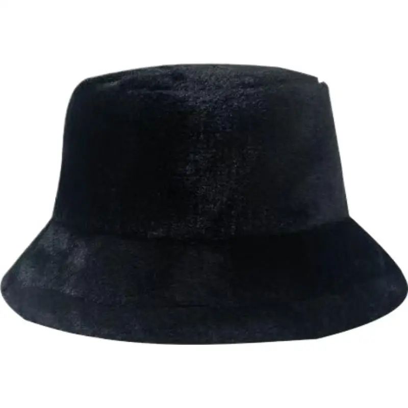 Faux Fur Winter Bucket Hat For Women Girls Fuzzy Warm Furry Fisherman Cap For Skiing Travel Casu 6