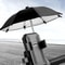 Portable Mini Umbrella Phone Stand Waterproof Sun Rain Shade Holder For Smartphones Universal Out 0