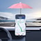 Portable Mini Umbrella Phone Stand Waterproof Sun Rain Shade Holder For Smartphones Universal Out 5