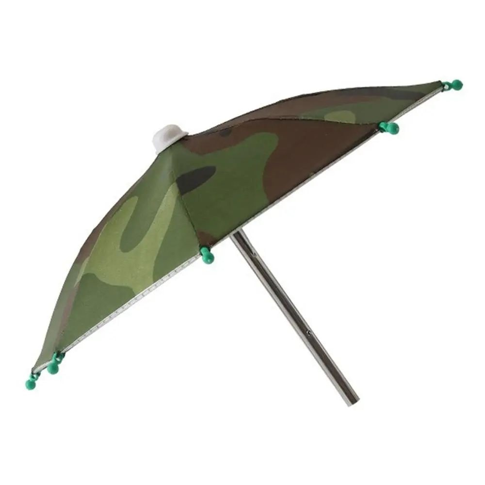 Portable Mini Umbrella Phone Stand Waterproof Sun Rain Shade Holder For Smartphones Universal Out 13