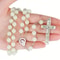 GlowintheDark Catholic Rosary Necklace With Cross Pendant Luminescent Jesus Prayer Beads Chain For 2