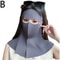 Womens Ice Silk AntiUV Face Neck Cover Mask Breathable Sunscreen Veil For Summer Cycling Outdoor 7
