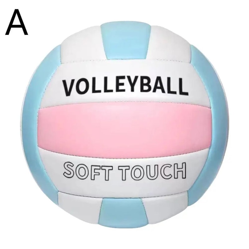 Official Size 5 Soft Touch Volleyball Indoor Outdoor Training Ball For Gym Beach Beginners Teens 6
