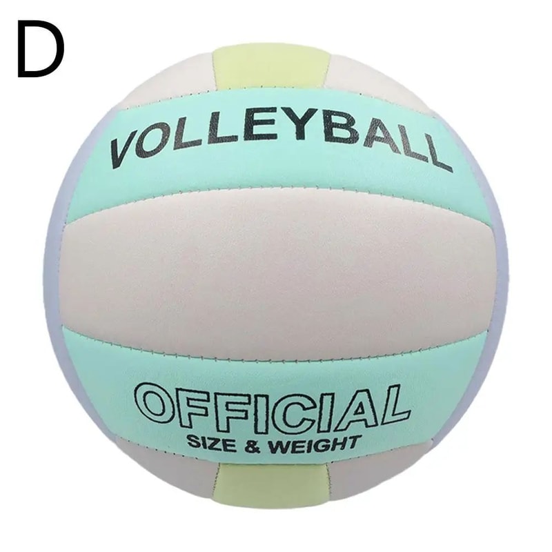 Official Size 5 Soft Touch Volleyball Indoor Outdoor Training Ball For Gym Beach Beginners Teens 9
