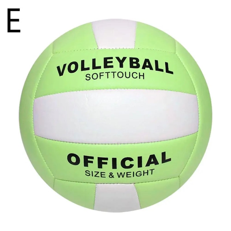 Official Size 5 Soft Touch Volleyball Indoor Outdoor Training Ball For Gym Beach Beginners Teens 10