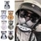 3D Animal Print Unisex Face Bandana Mask With Ear Loops UV Sun Protection Neck Gaiter Balaclava Fo 5