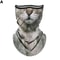 3D Animal Print Unisex Face Bandana Mask With Ear Loops UV Sun Protection Neck Gaiter Balaclava Fo 6