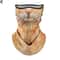 3D Animal Print Unisex Face Bandana Mask With Ear Loops UV Sun Protection Neck Gaiter Balaclava Fo 8