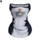 3D Animal Print Unisex Face Bandana Mask With Ear Loops UV Sun Protection Neck Gaiter Balaclava Fo 12