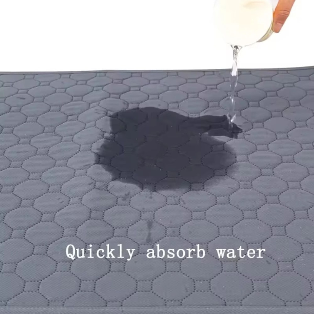 Reusable Washable Dog Pee Pad Waterproof Absorbent Urine Mat Puppy Training Pad For Car Seat Sofa 4
