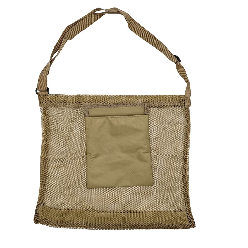 Foldable Mesh Fruit Mushroom Picking Bag Large Capacity Outdoor Harvest Crossbody Storage Pouch 6