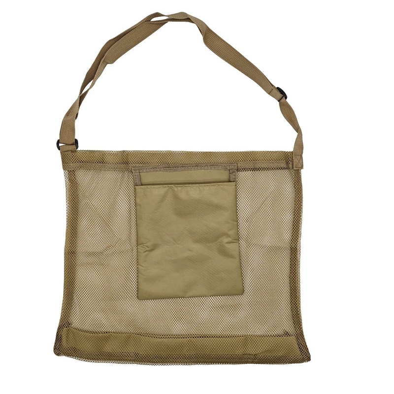 Foldable Mesh Fruit Mushroom Picking Bag Large Capacity Outdoor Harvest Crossbody Storage Pouch 6