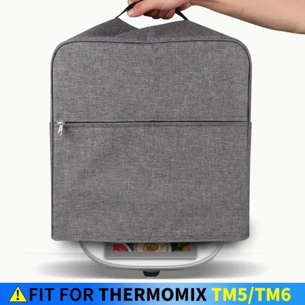 Thermomix TM6TM5 DoubleLayer Oxford Cloth Dust Cover Thickened Protective Case With Side Storage P 2