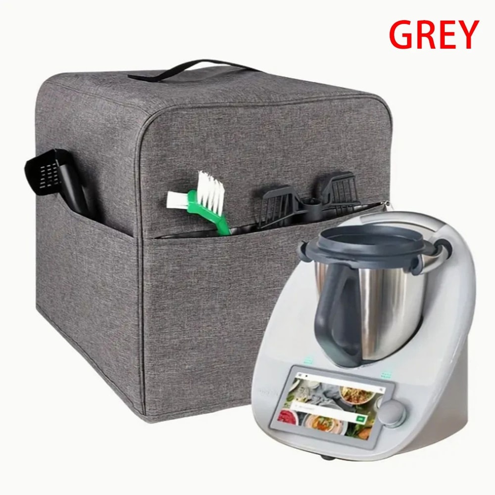 Thermomix TM6TM5 DoubleLayer Oxford Cloth Dust Cover Thickened Protective Case With Side Storage P 7