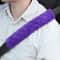 Soft Plush Seat Belt Shoulder Pad Extended Comfort Car Safety Strap Cover Solid Color Cushion Prot 0