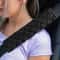 Soft Plush Seat Belt Shoulder Pad Extended Comfort Car Safety Strap Cover Solid Color Cushion Prot 4