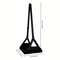 Portable Travel Footrest Hammock Adjustable Airplane Train Seat Leg Rest Sling Compact Office Und 2