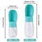 Portable Dog Water Bottle With BuiltIn Drinking Bowl Leakproof Travel Pet Water Dispenser Cup For 5