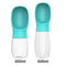 Portable Dog Water Bottle With BuiltIn Drinking Bowl Leakproof Travel Pet Water Dispenser Cup For 6