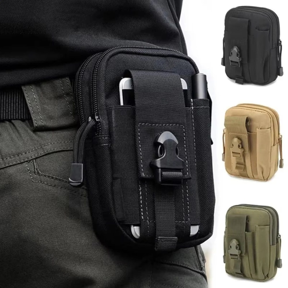 Camouflage Tactical Drop Leg Bag Multifunction Motorcycle Thigh Pouch Waist Pack For Riding Hiking 1